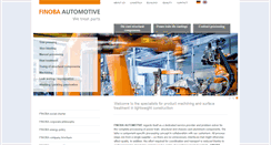 Desktop Screenshot of finoba-automotive.de